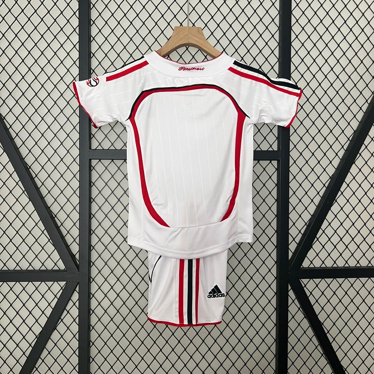 Retro 06-07 AC Milan Away Champions Leagu Kids Kit