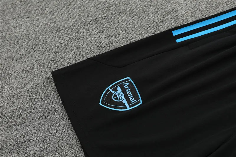 23-24 Arsenal Blue Short Sleeve Training Suit