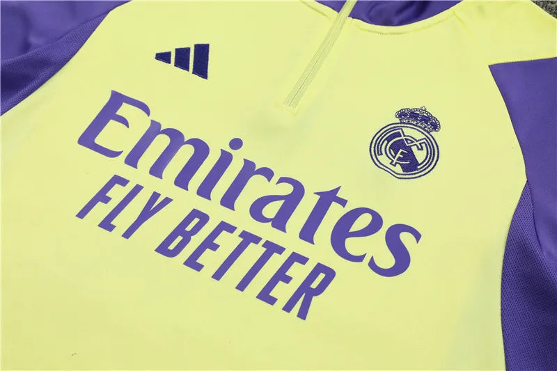 23-24 Real Madrid Yellow Training Suit