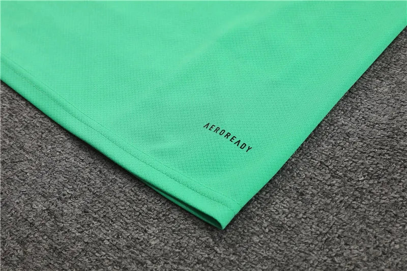 23-24 Real Madrid Green Short Sleeve Training Suit