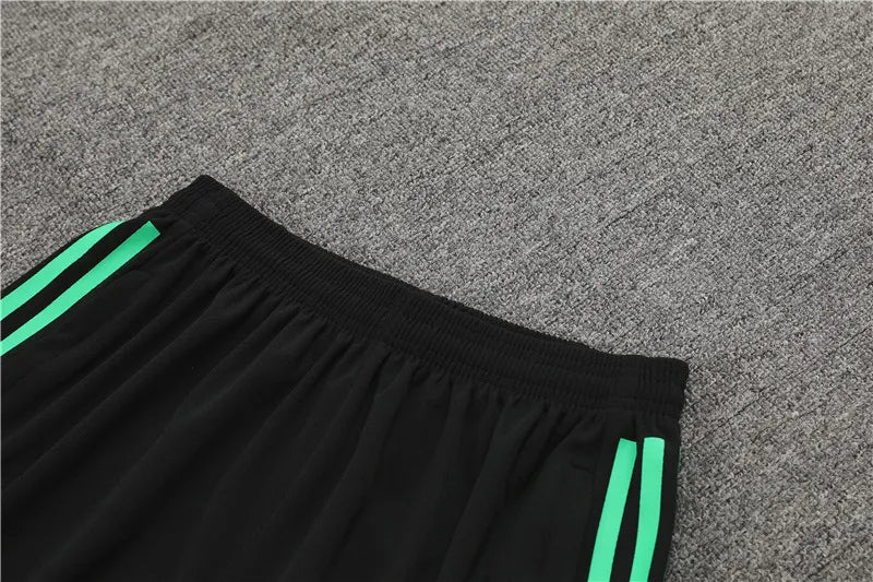 23-24 Real Madrid Green Short Sleeve Training Suit