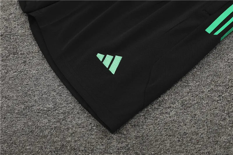 23-24 Real Madrid Green Short Sleeve Training Suit