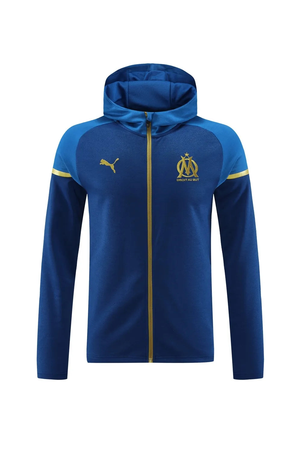23-24 Olympique Marseille Hooded Jacket Tracksuit