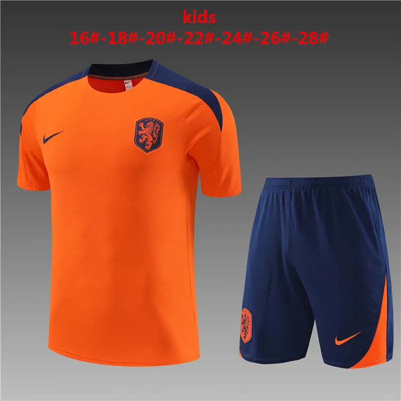 24-25 Netherlands Short Sleeve Training Suit