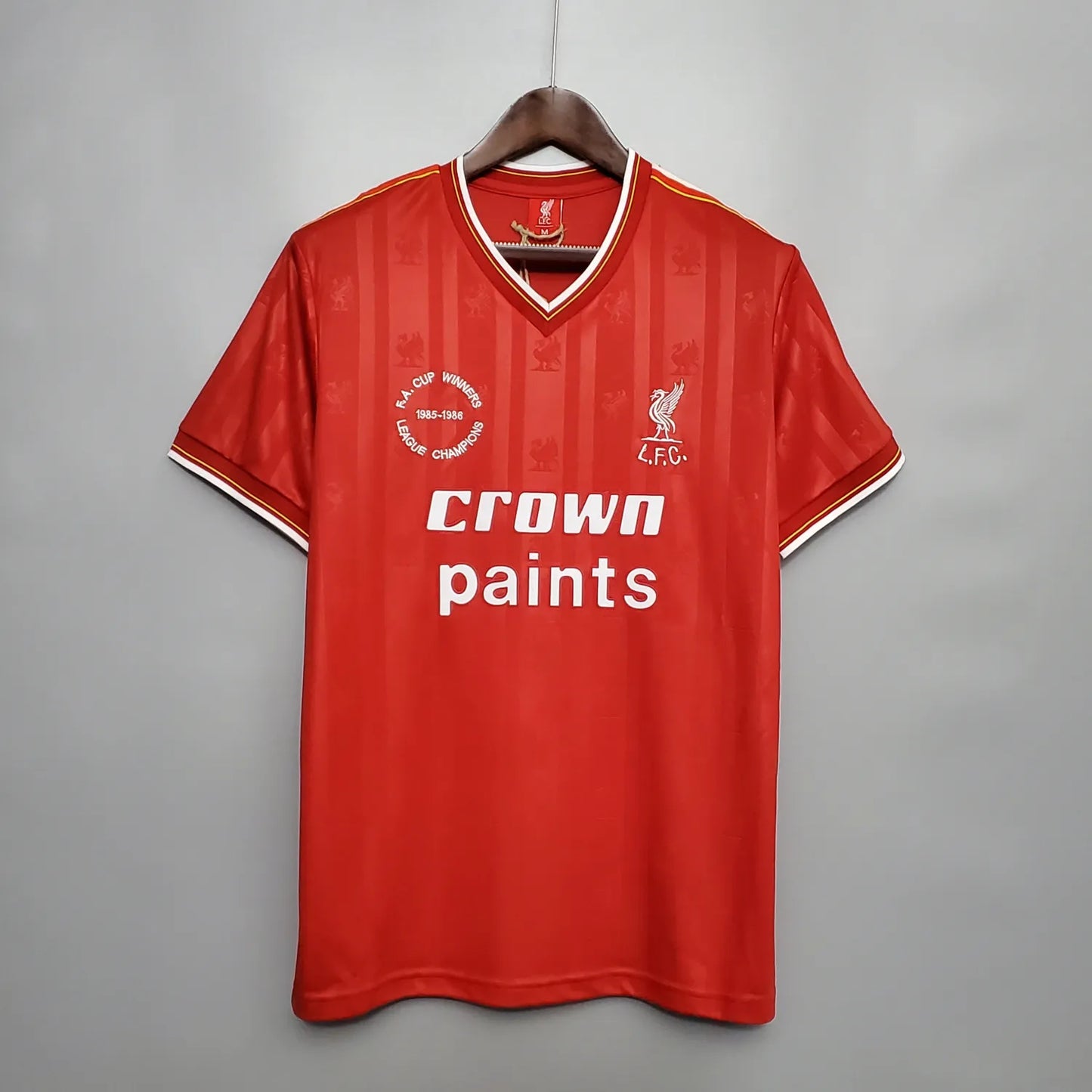 85-86 Liverpool Home Retro Jersey