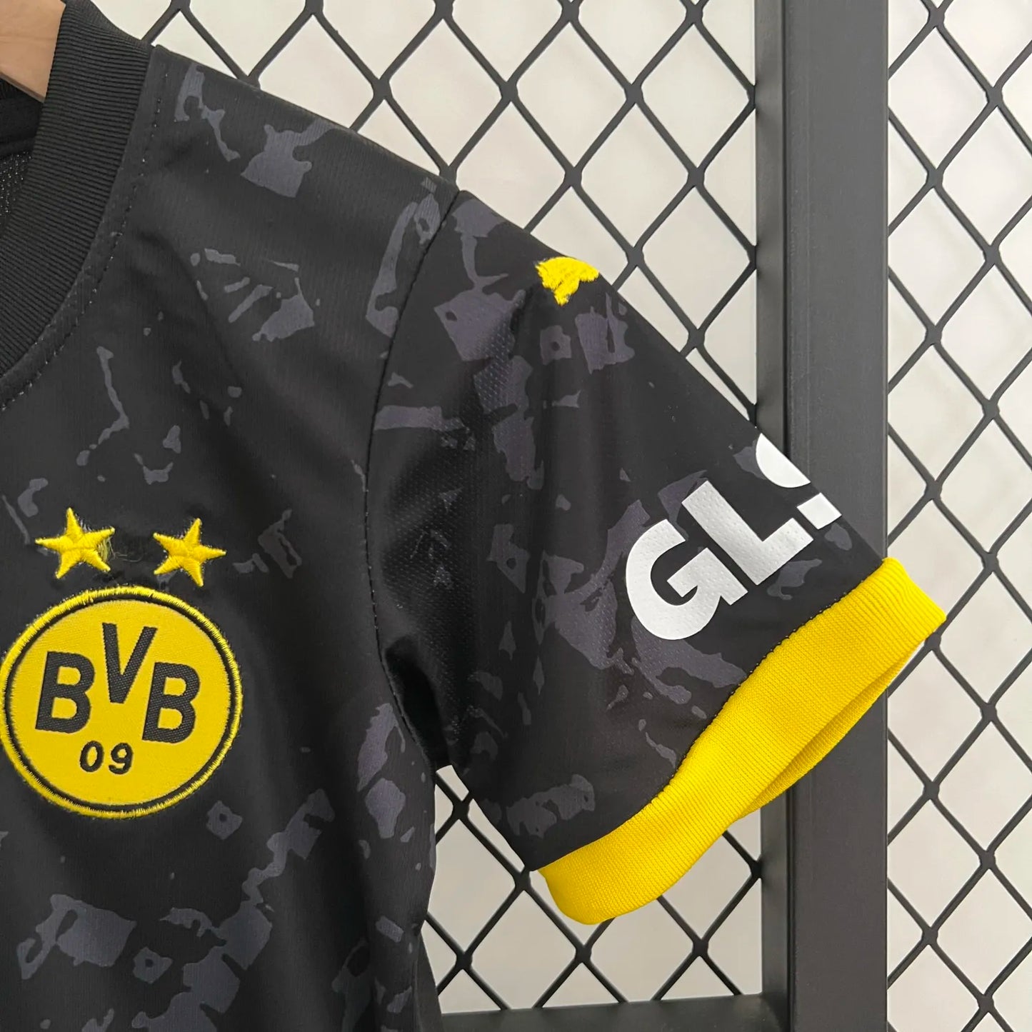 23-24 Borussia Dortmund Away Kids Kit