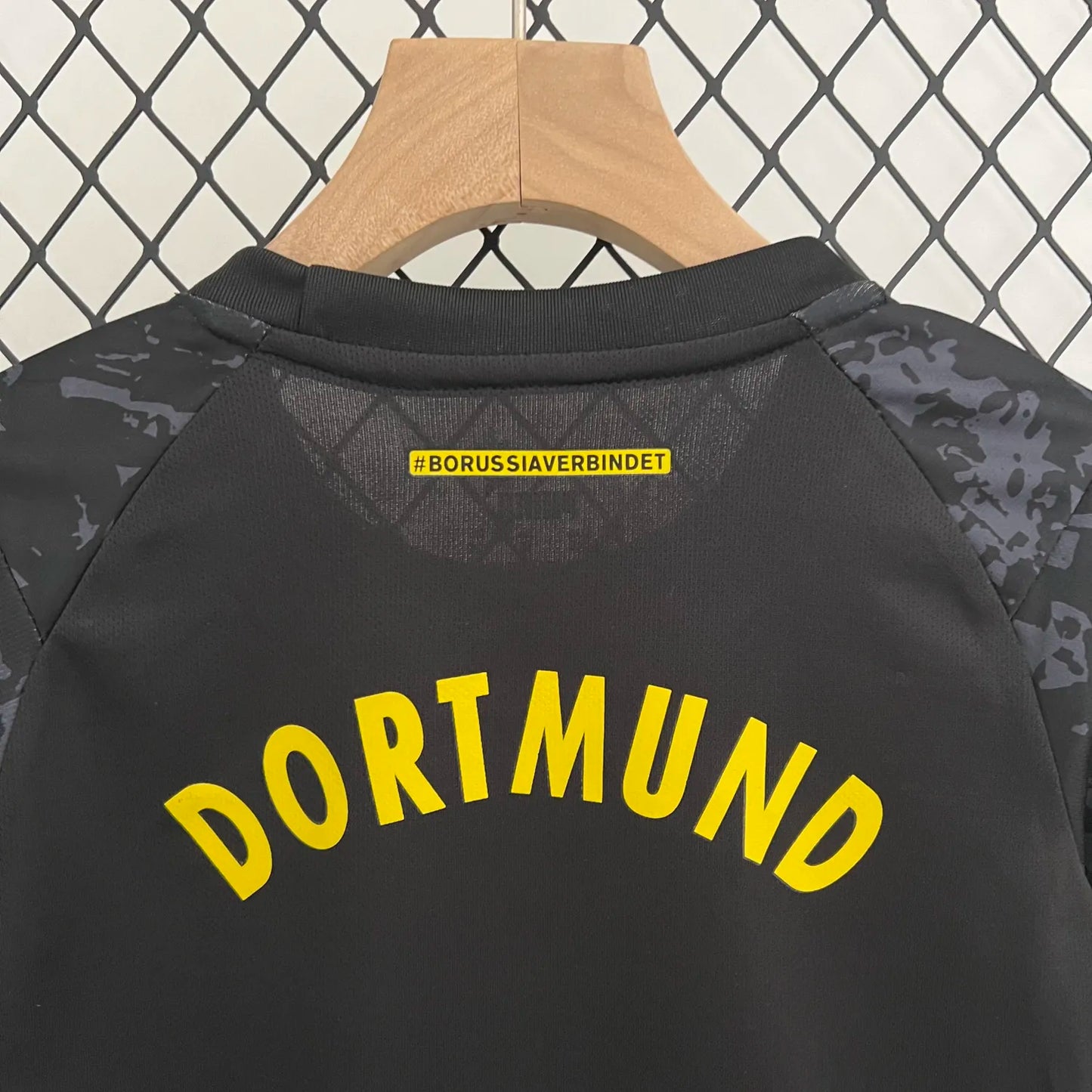 23-24 Borussia Dortmund Away Kids Kit