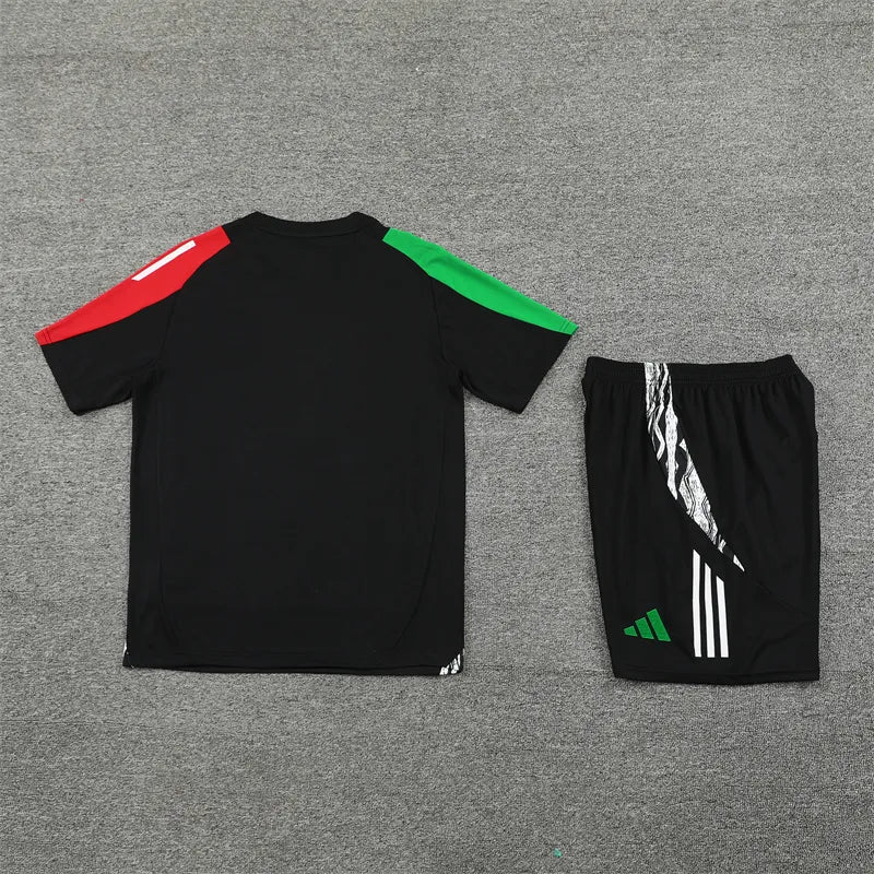 24-25 Arsenal Black Short Sleeve Training Suit