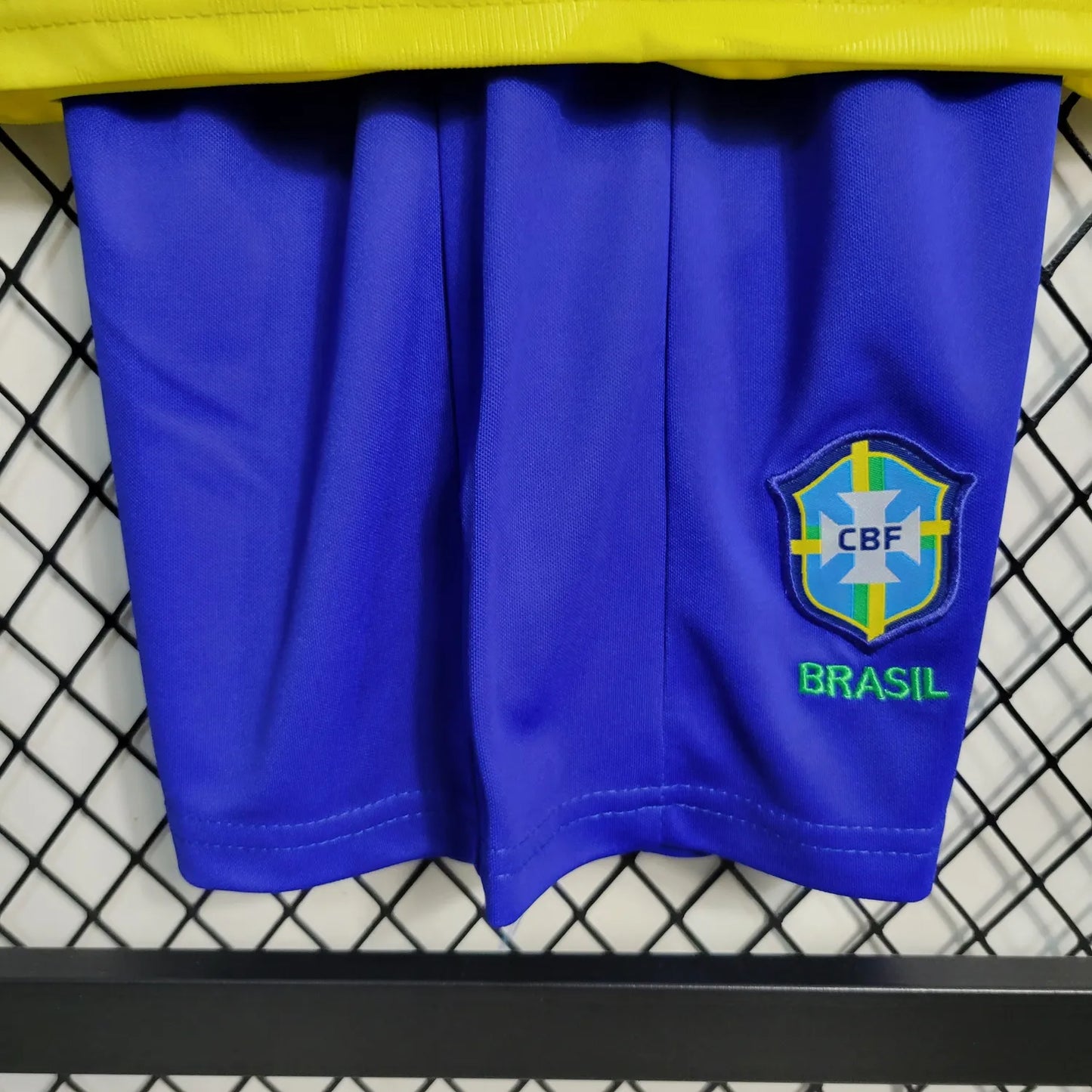 2023 Brazil Home Yellow Kids Kit
