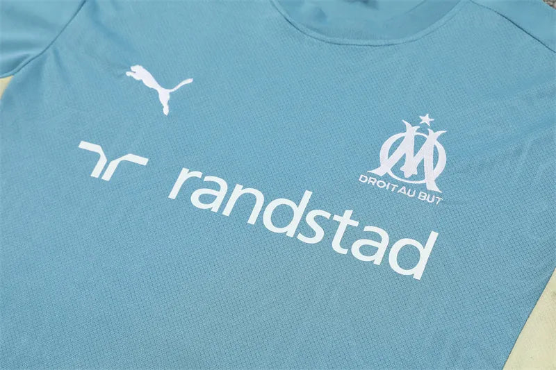 24-25 Olympique Marseille Short Sleeve Training Suit