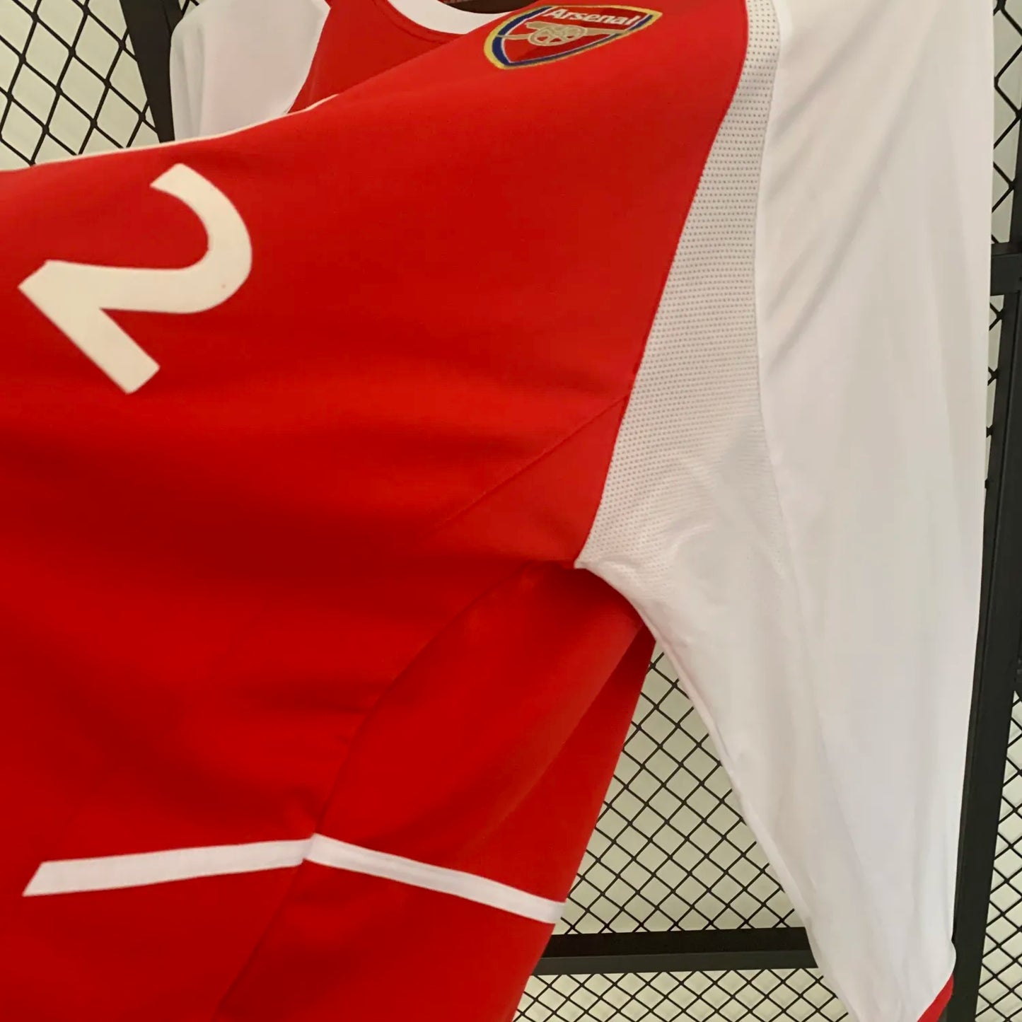 2002-04 Arsenal Home Long Sleeve Retro Jersey