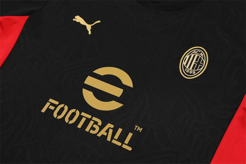 24-25 AC Milan Short Sleeve Training Suit