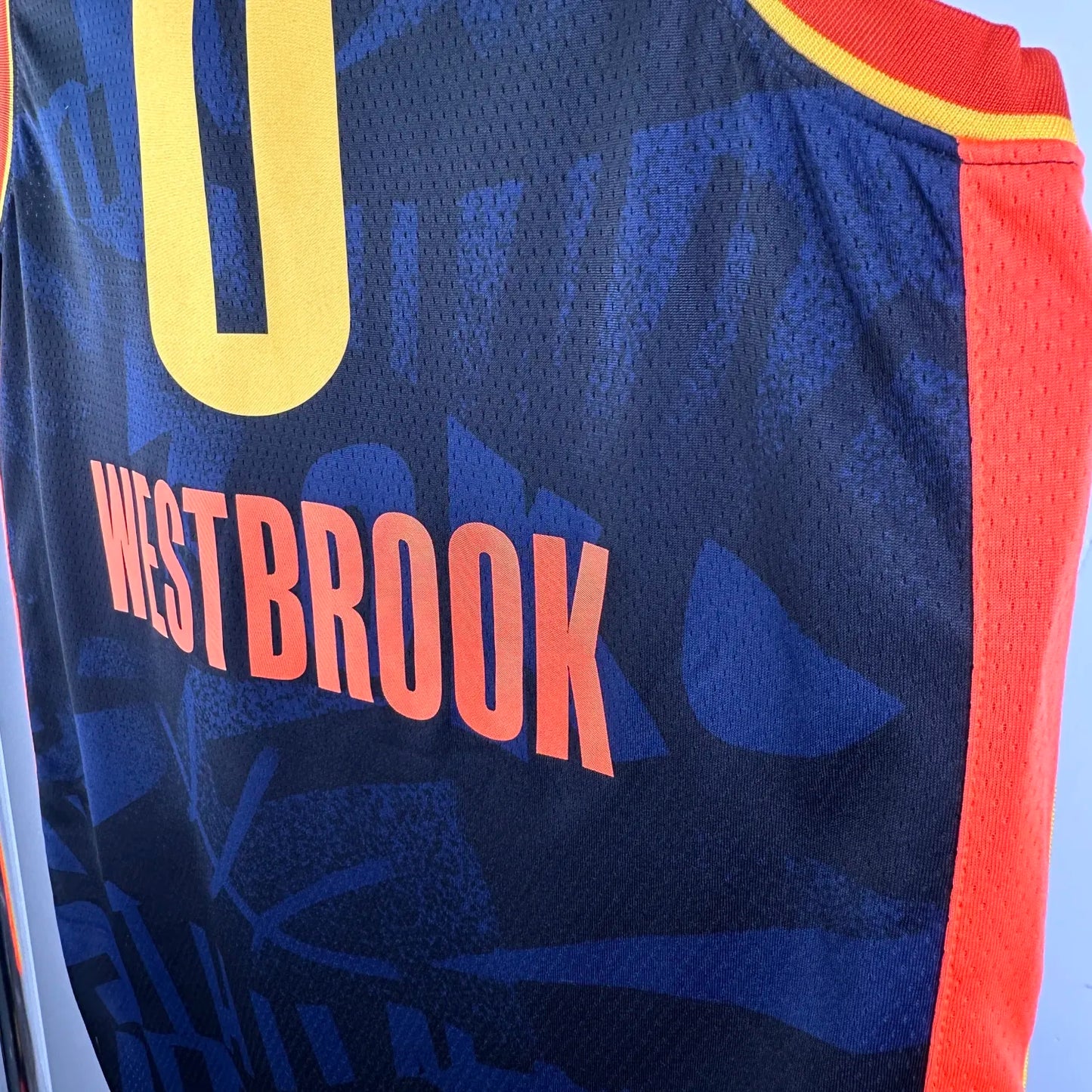 2024 Oklahoma City Thunder City Edition WESTBROOK #0 NBA Swingman Jersey
