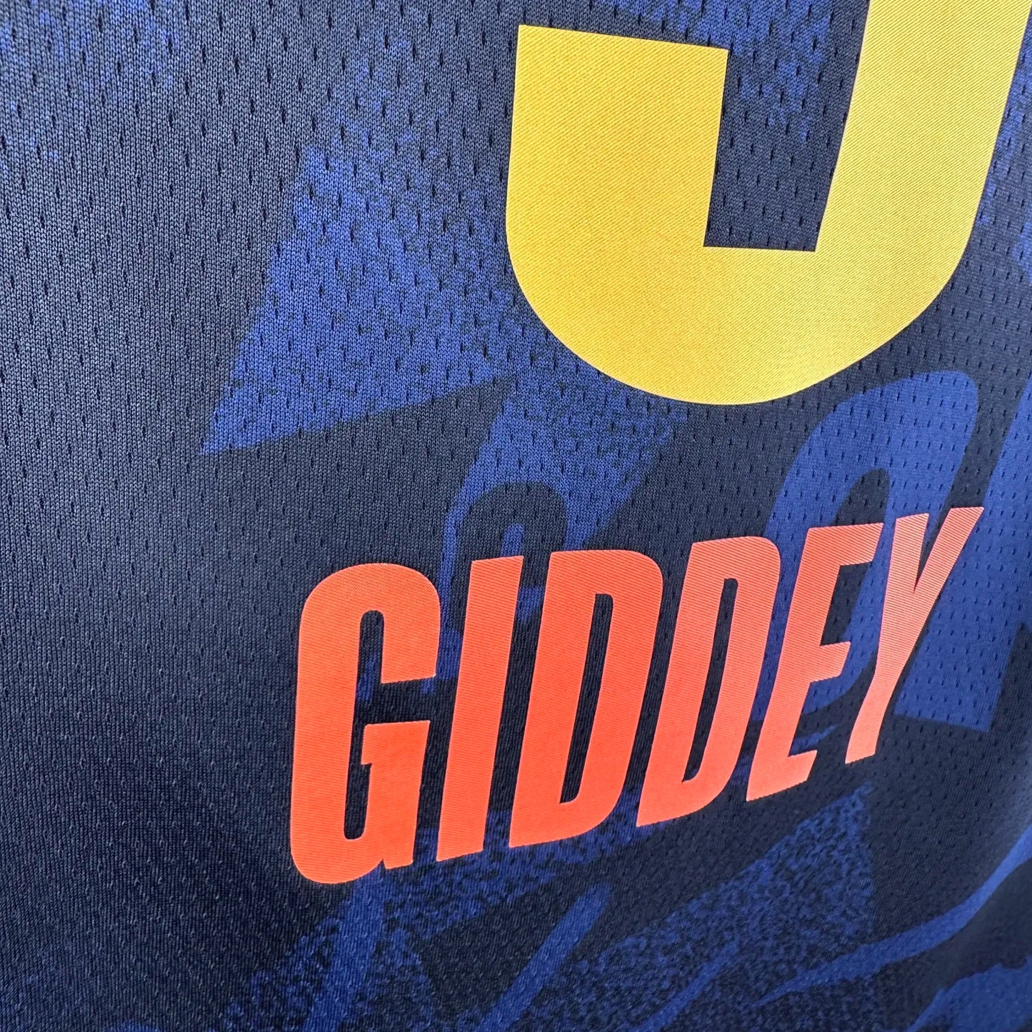 2024 Oklahoma City Thunder City Edition GIDDEY #3 NBA Swingman Jersey