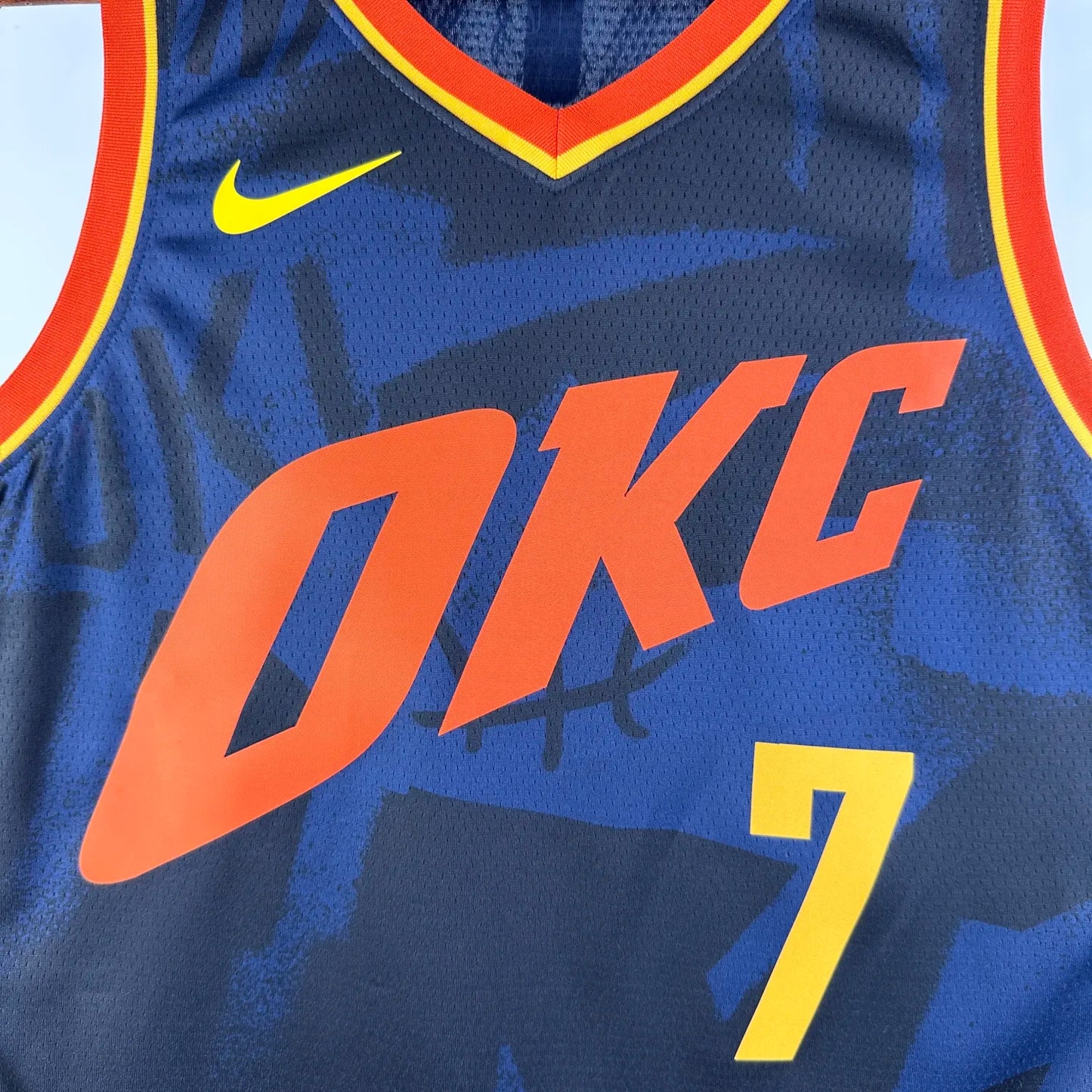 2024 Oklahoma City Thunder City Edition HOLMGREN #7 NBA Swingman Jersey