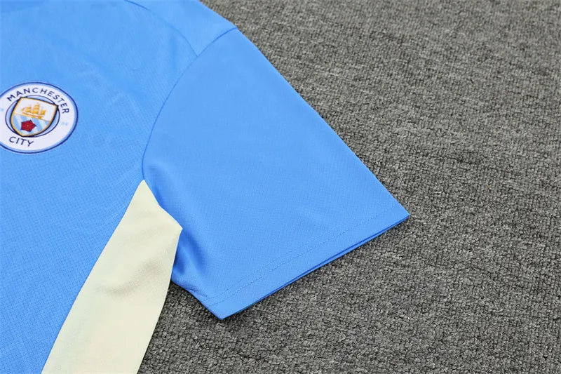 24-25 Manchester City Short Sleeve Training Suit