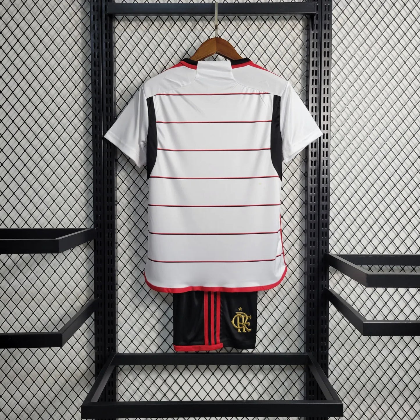 23-24 Flamengo Away Kids Kit