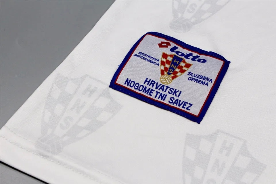 1998 World Cup Croatia Home Retro Jersey