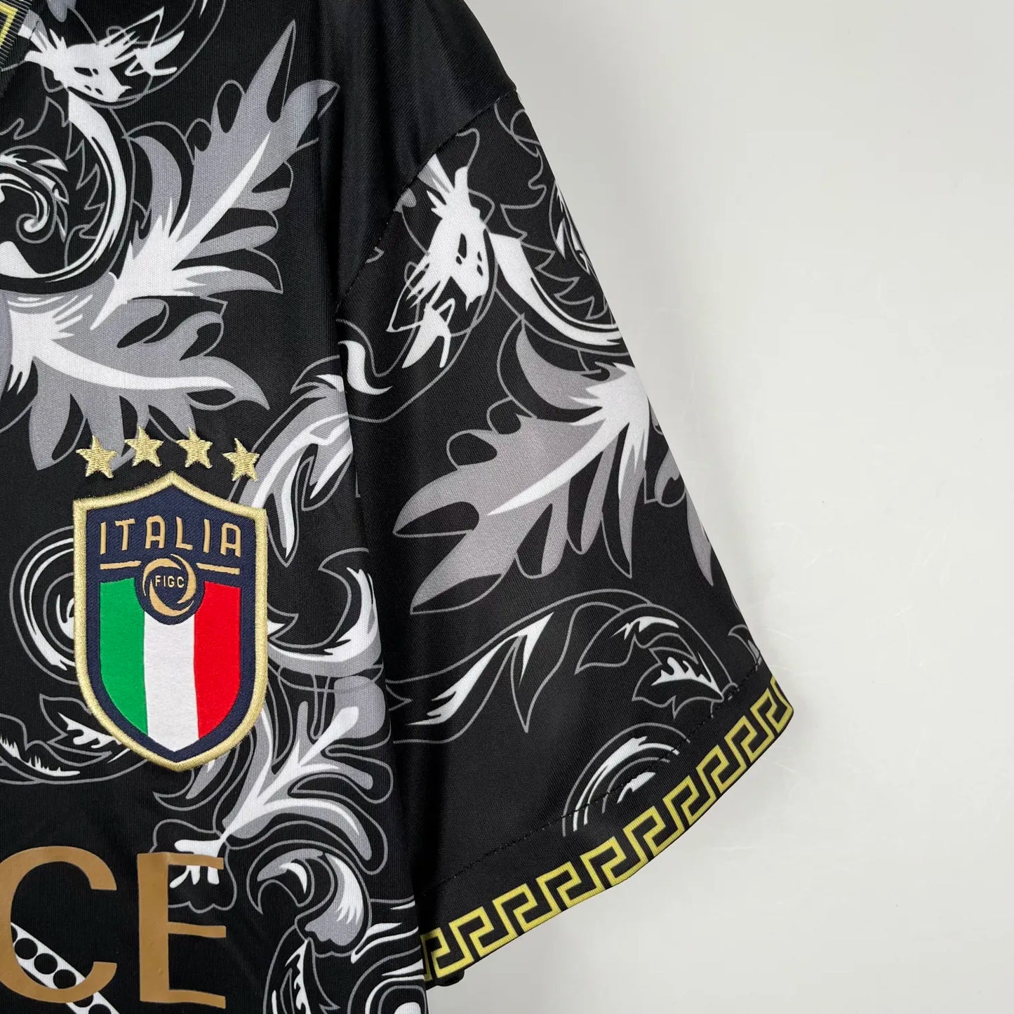 2023 Italy Black Fans Jersey