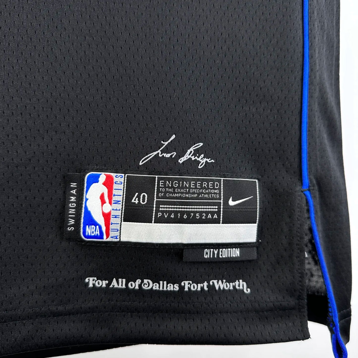 23-24 Dallas Mavericks City Edition Irving #11 NBA Swingman Jersey
