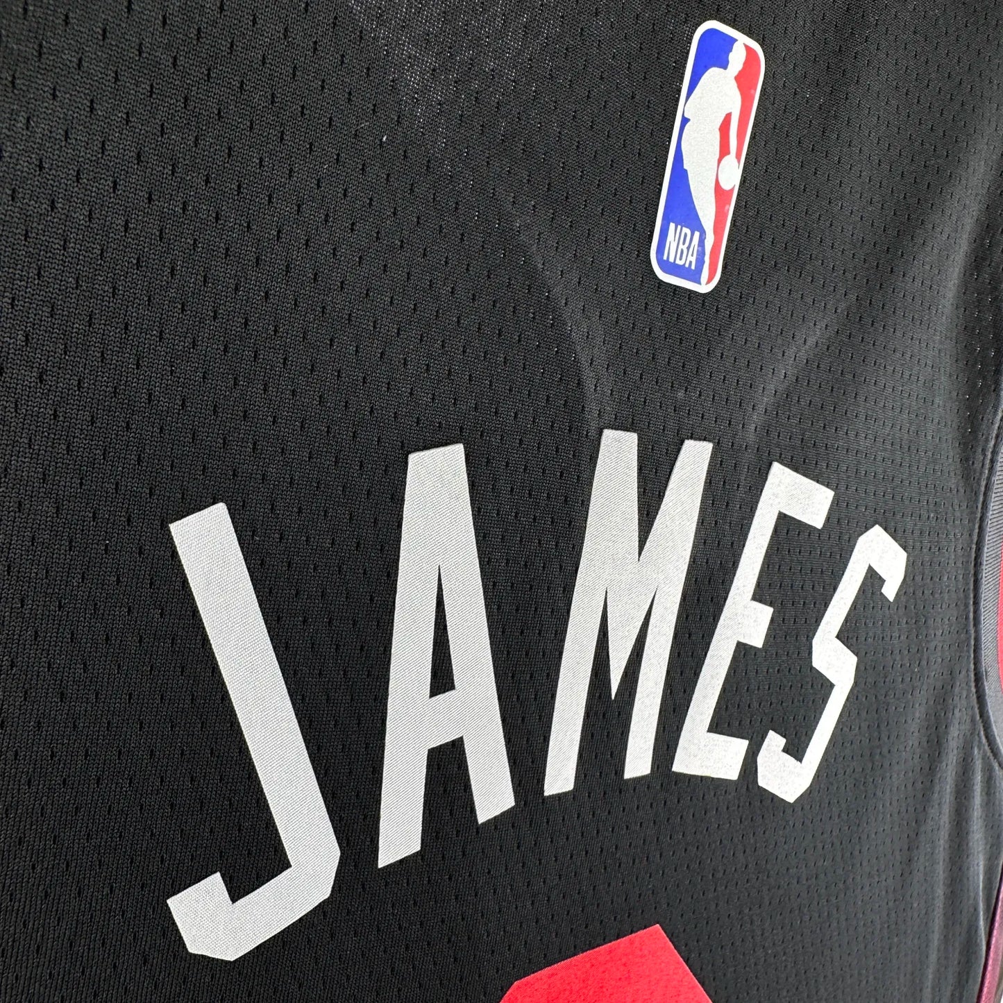 23-24 Miami Heat City Edition James #6 NBA Swingman Jersey