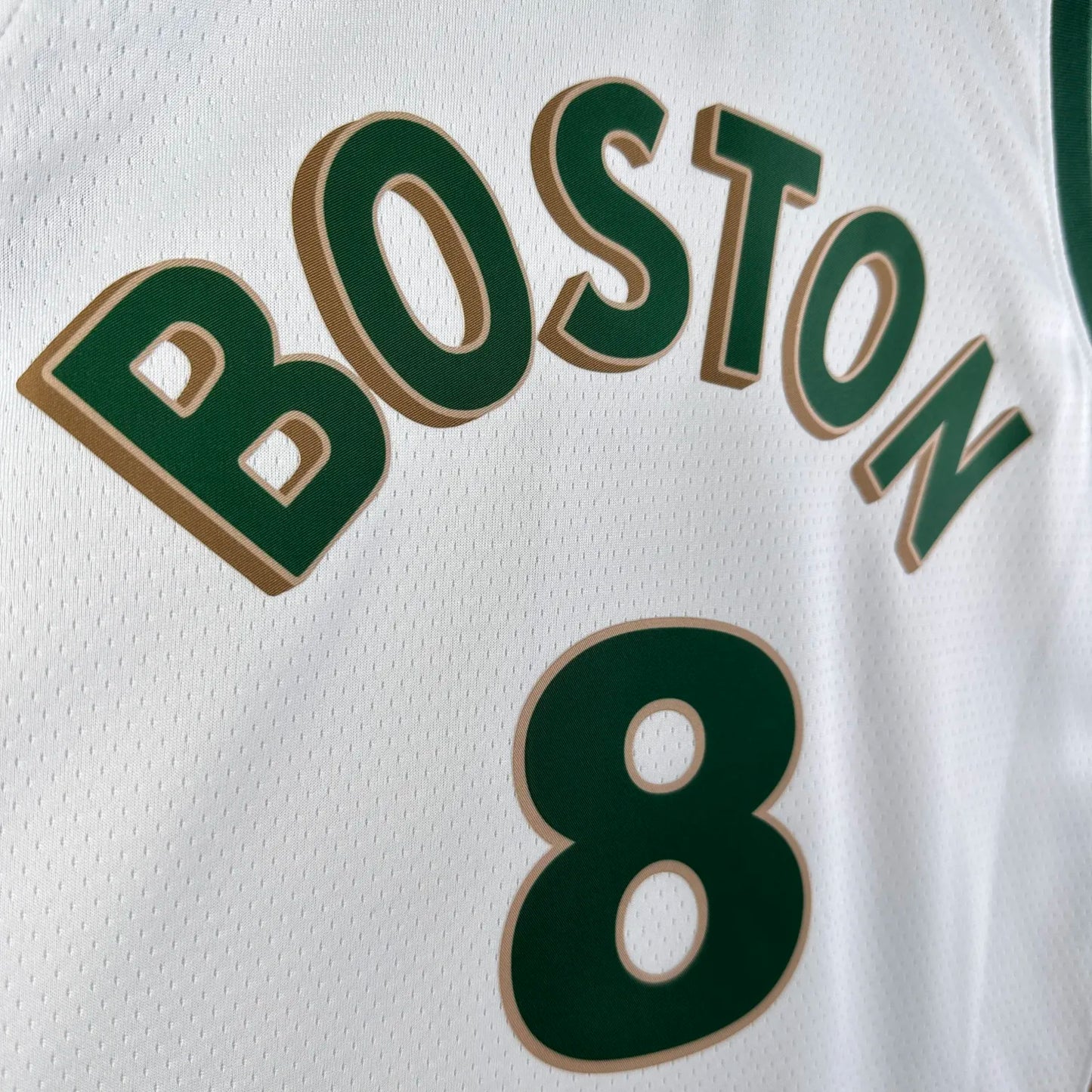 23-24 Boston Celtics City Edition Porzingis #8 NBA Swingman Jersey