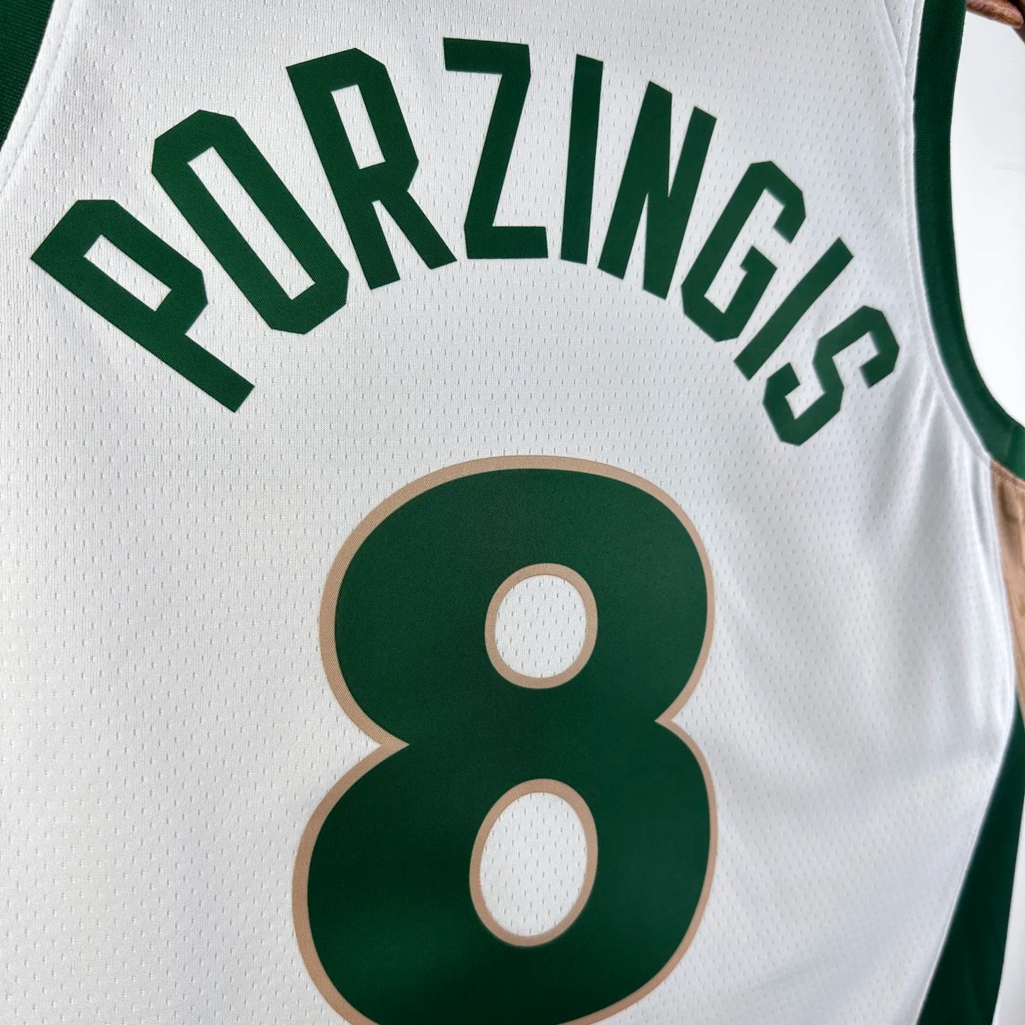 23-24 Boston Celtics City Edition Porzingis #8 NBA Swingman Jersey