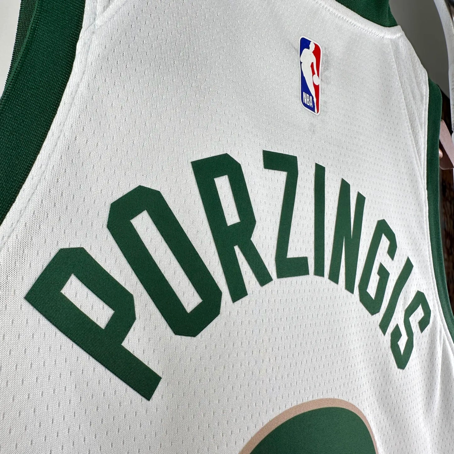 23-24 Boston Celtics City Edition Porzingis #8 NBA Swingman Jersey