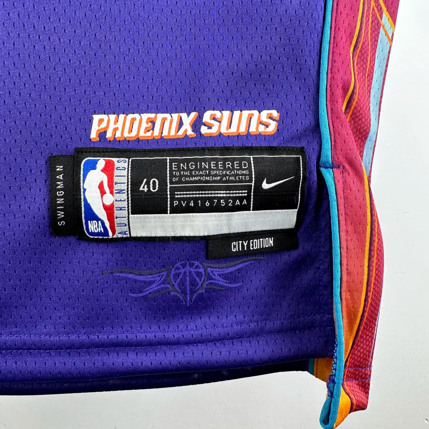 23-24 Phoenix Suns City Edition Booker #1 NBA Swingman Jersey
