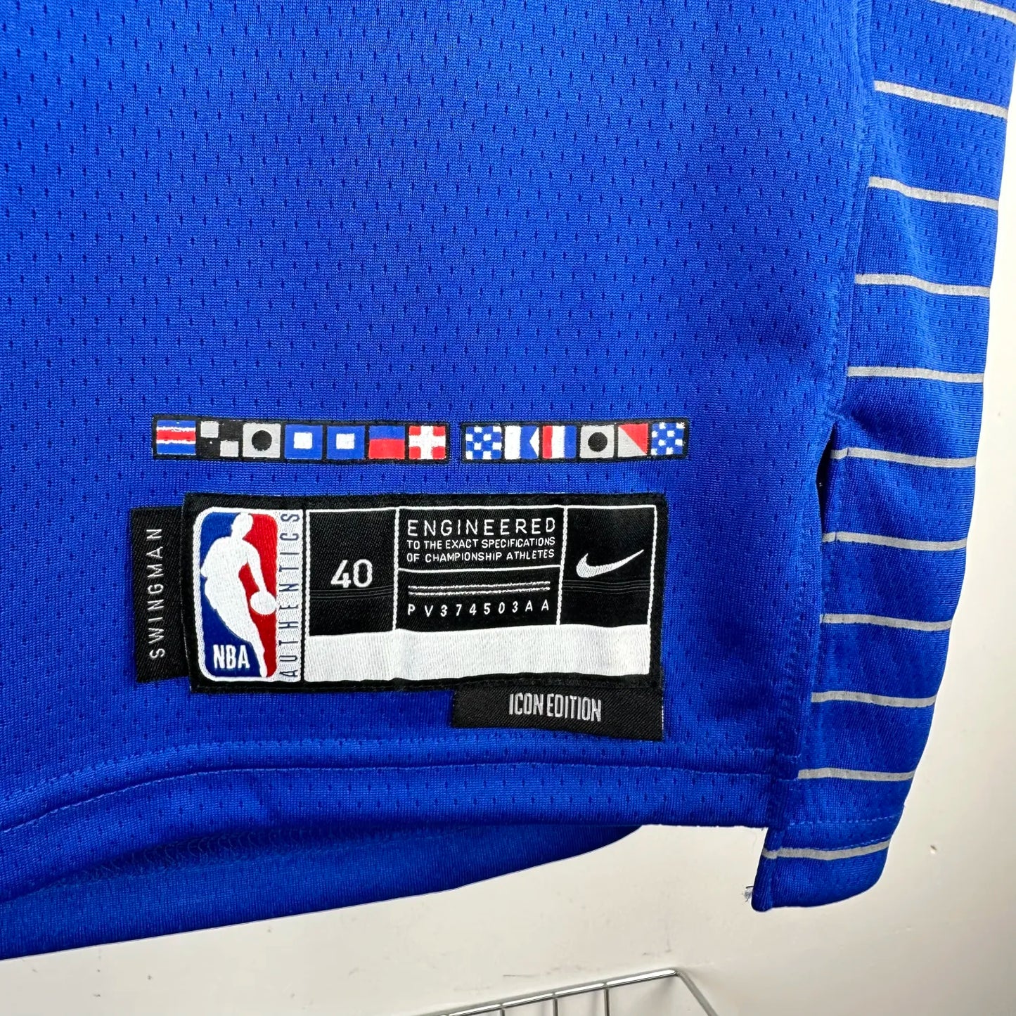 23-24 LA Clippers Away James Harden #1 Swingman NBA Jersey