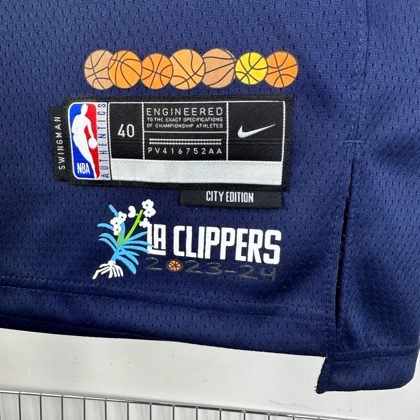 23-24 LA Clippers City Edition James Harden #1 Swingman NBA Jersey