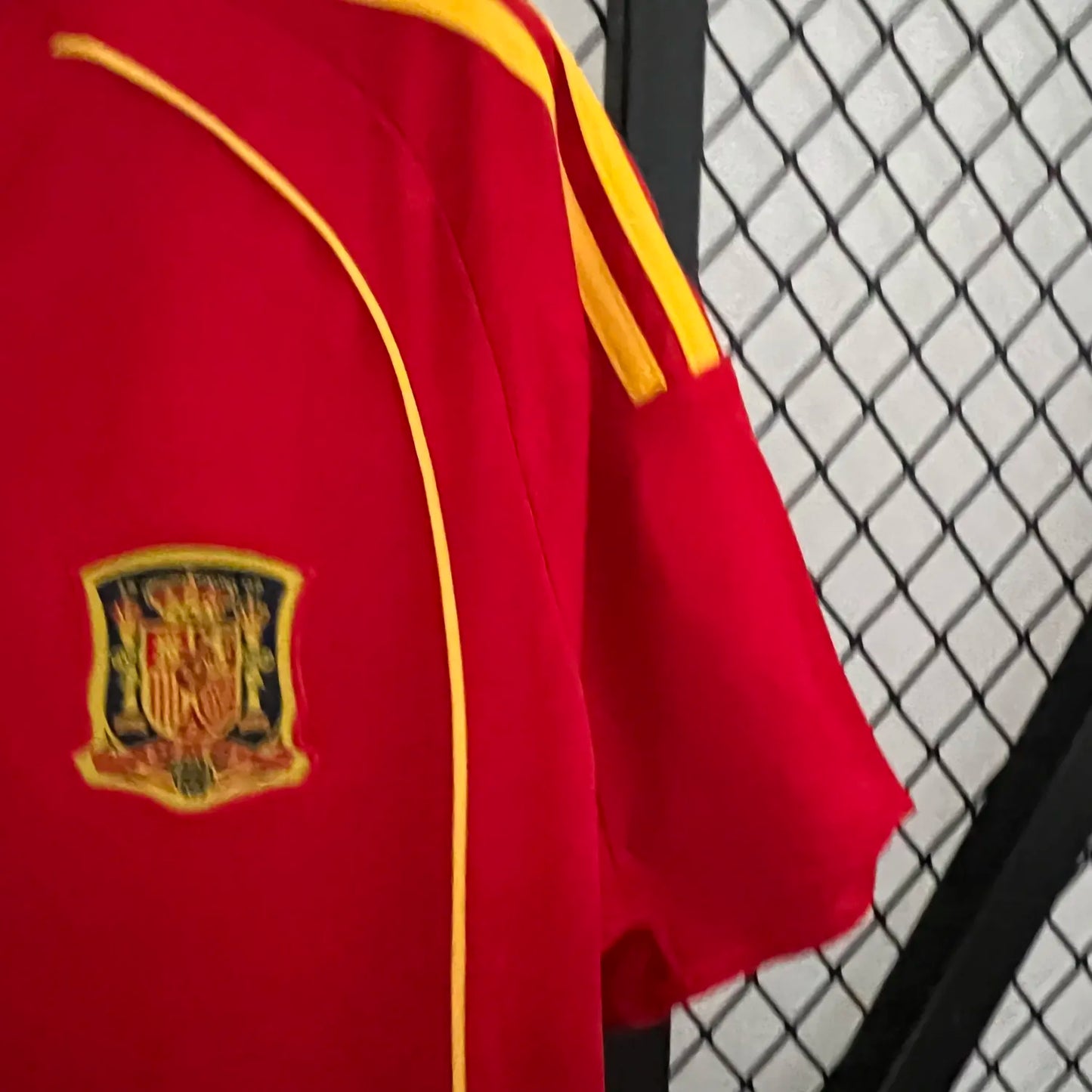 2008 Spain Home Retro Jersey