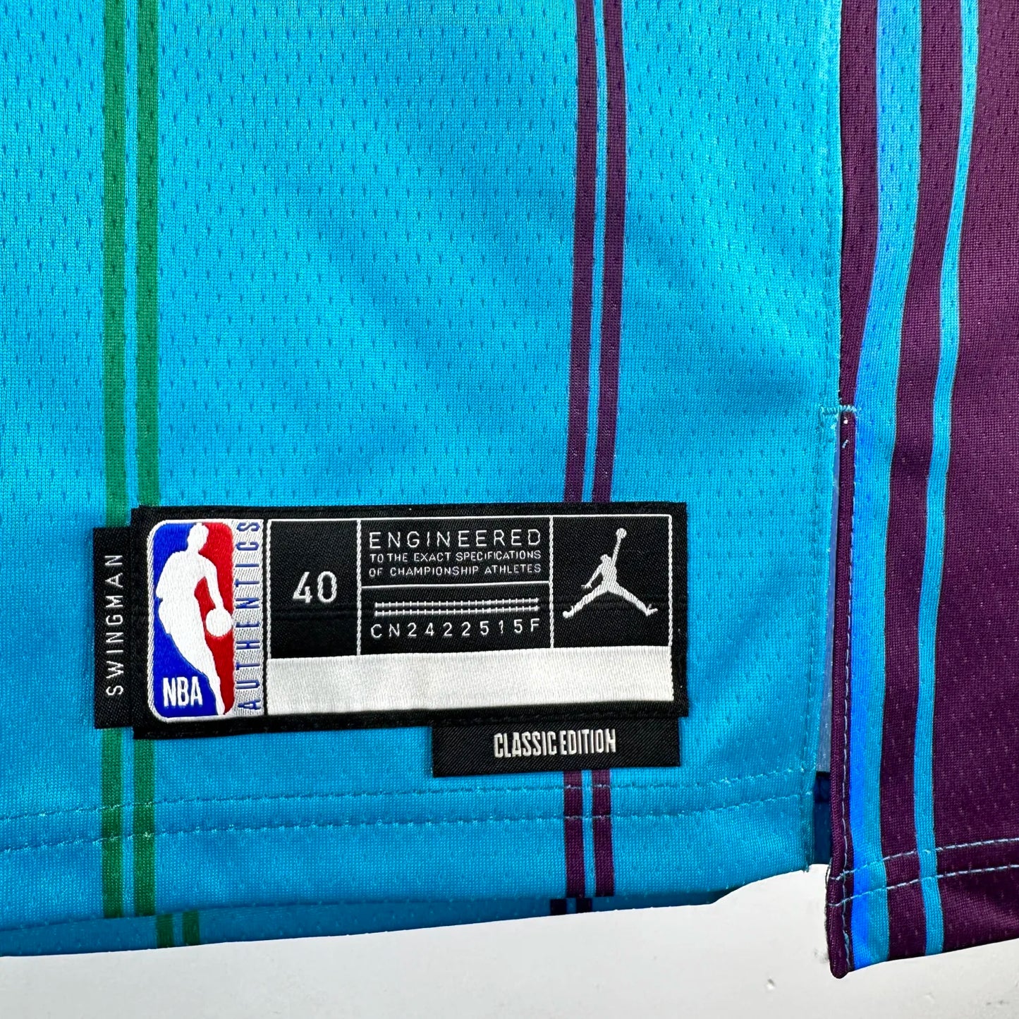 23-24 Charlotte Hornets Classic Edition LaMelo Ball #1 Swingman NBA Jersey