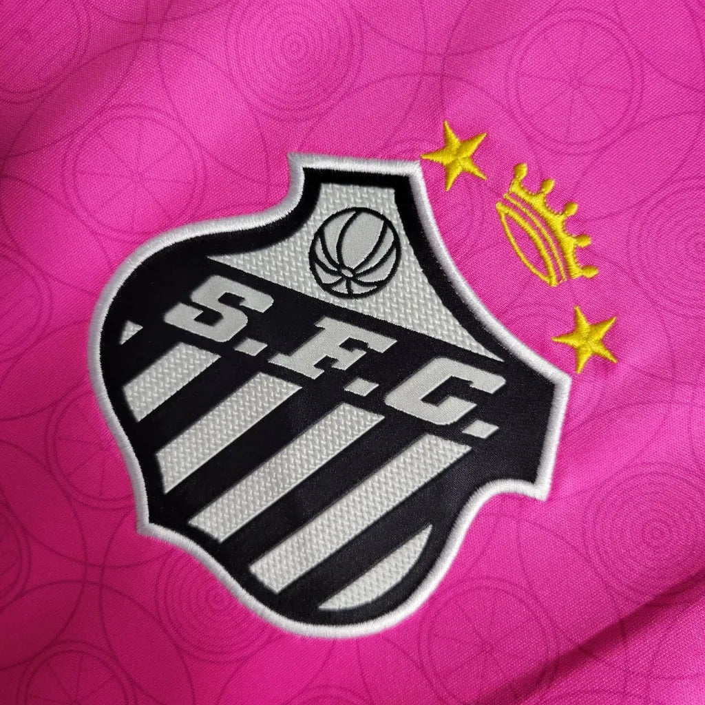 23-24 Santos Pink October Jersey