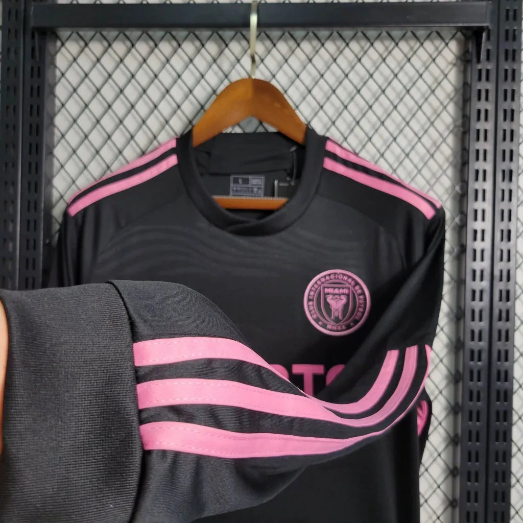 23-24 Miami Away Long Sleeve Fans Jersey