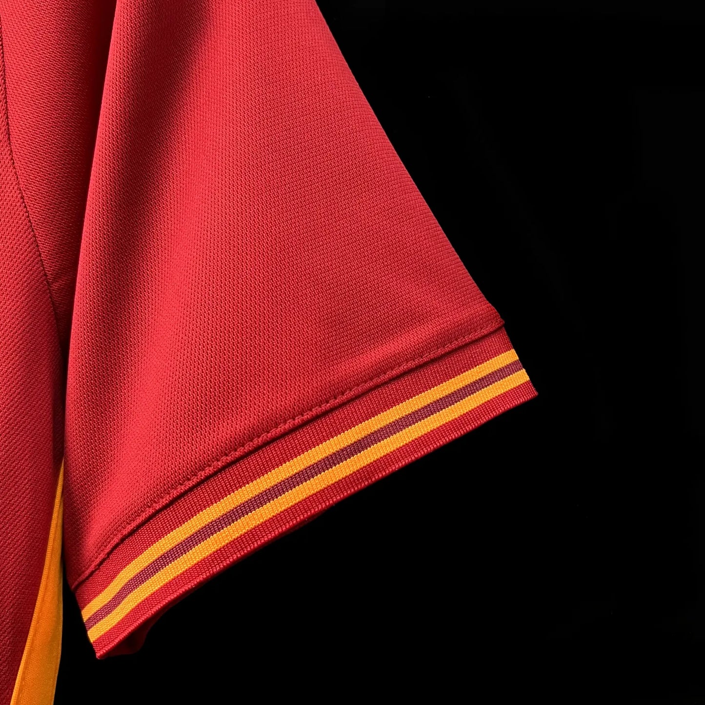 23-24 AS Roma Home Fans Jersey Sponsored