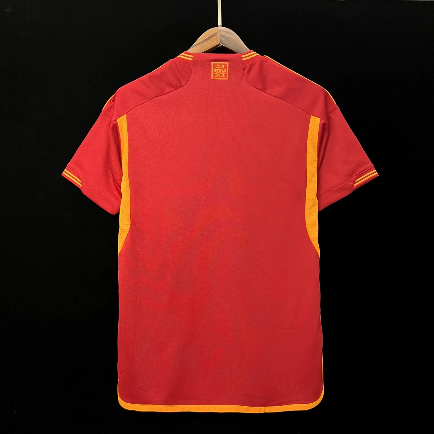 23-24 AS Roma Home Fans Jersey Sponsored