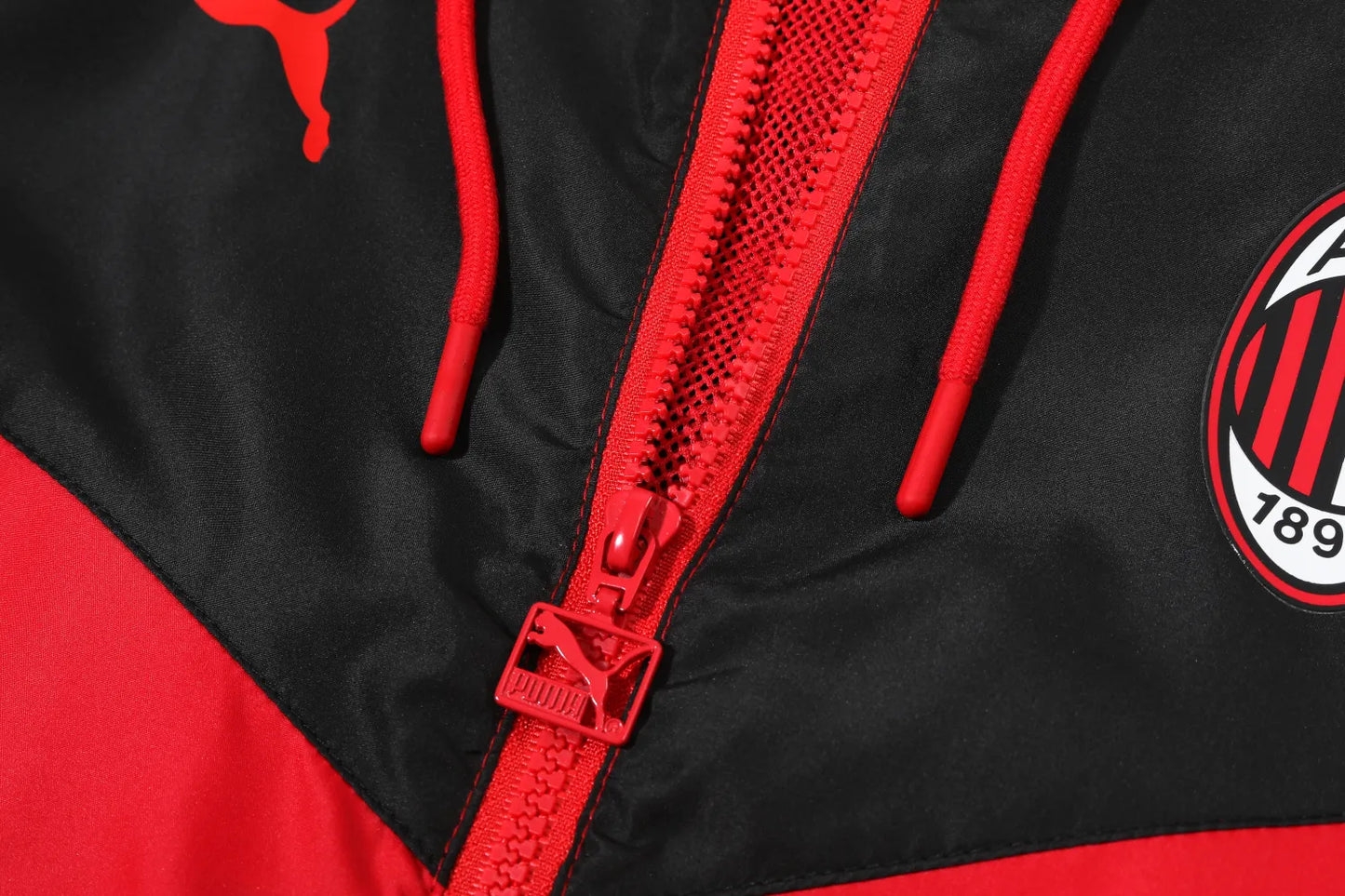2023 AC Milan Player Hooded Windbreaker S-XXL
