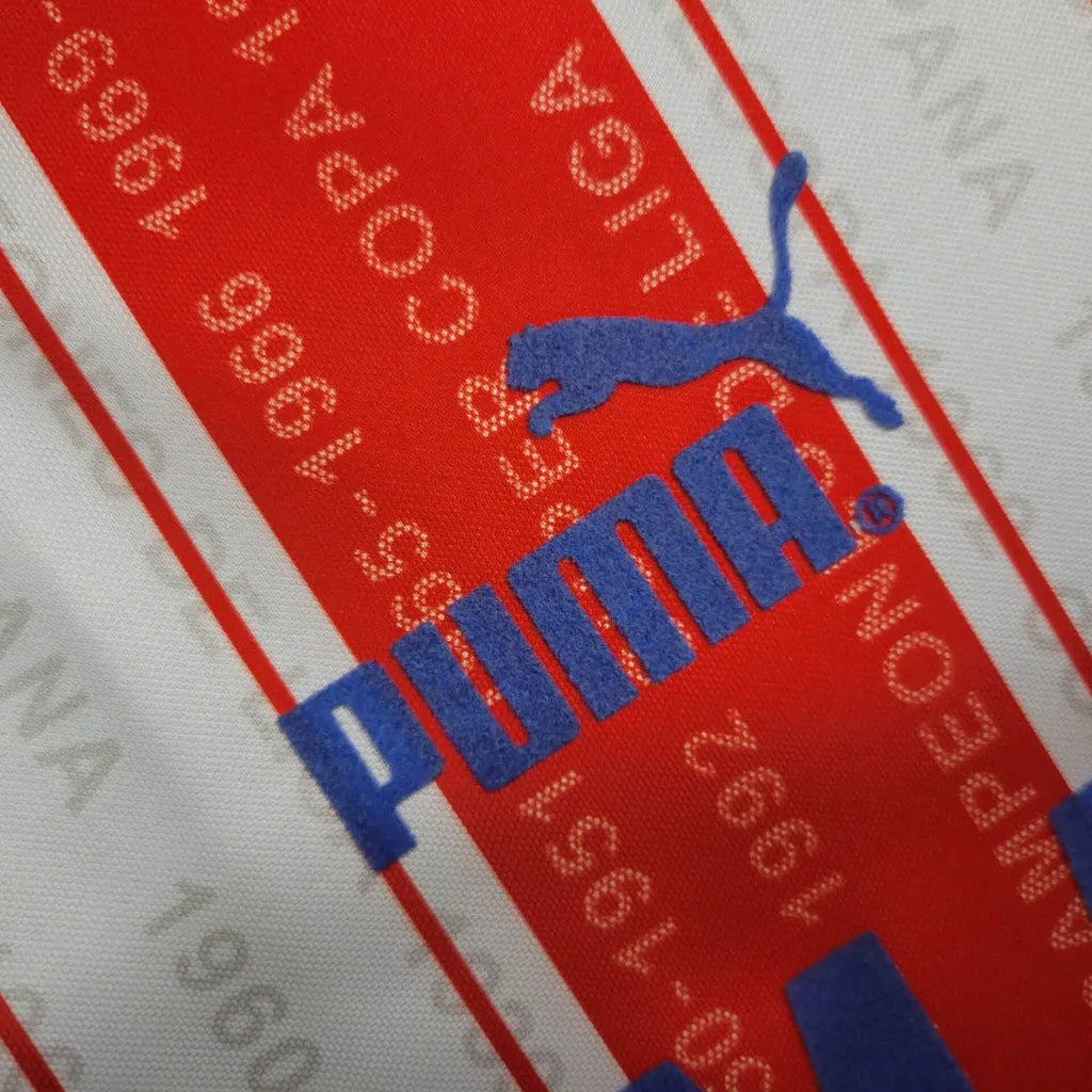 1995-96 Atletico Madrid Home Retro Jersey