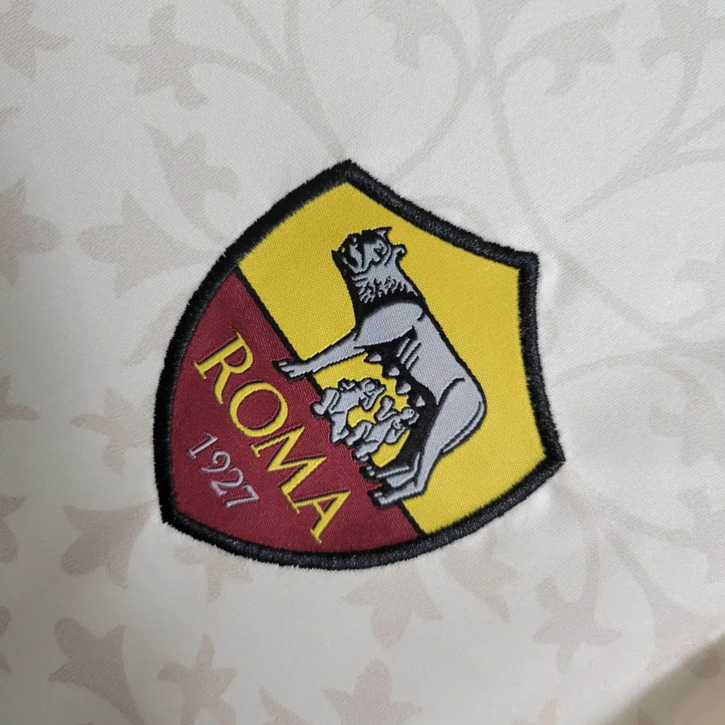 23-24 AS Roma Away Fans Jersey Sponsored