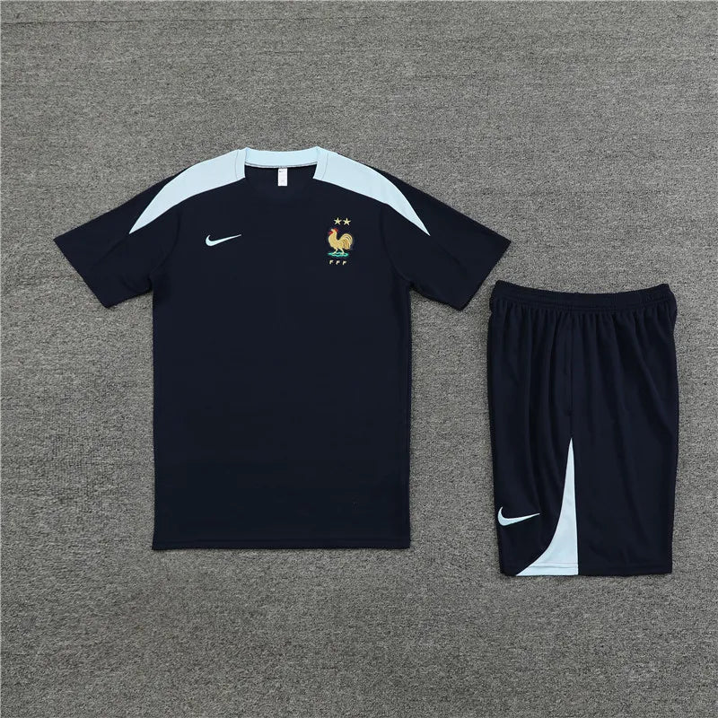 24-25 France Short Sleeve Training Suit