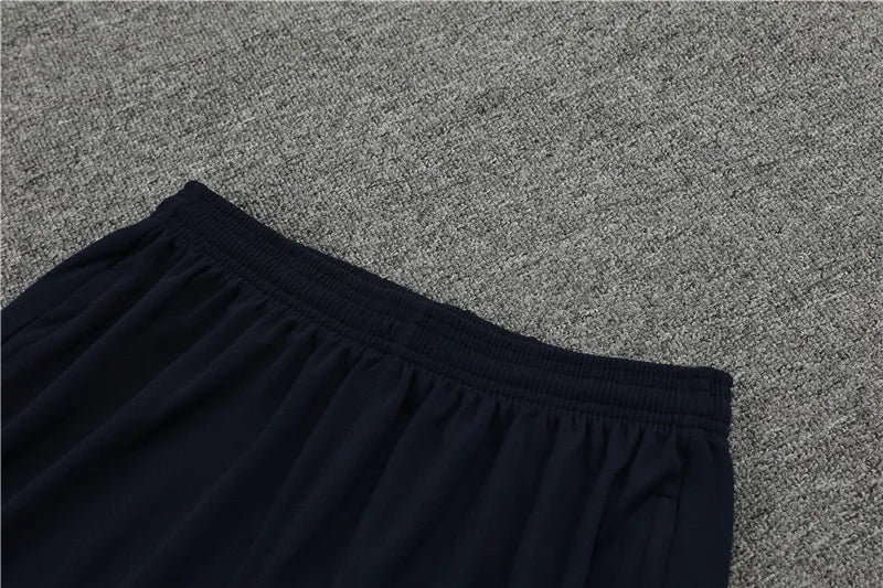 2024 France Short Sleeve Training Suit