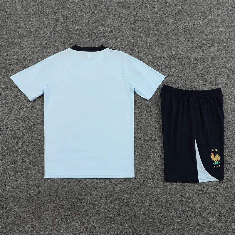 2024 France Short Sleeve Training Suit