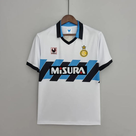 90-91 Inter Milan Away Retro Jersey