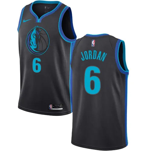 Dallas Mavericks Black Hot Pressed Jersey