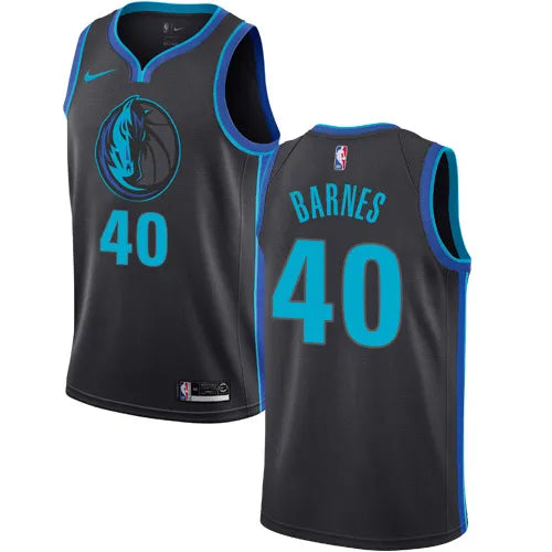 Dallas Mavericks Black Hot Pressed Jersey