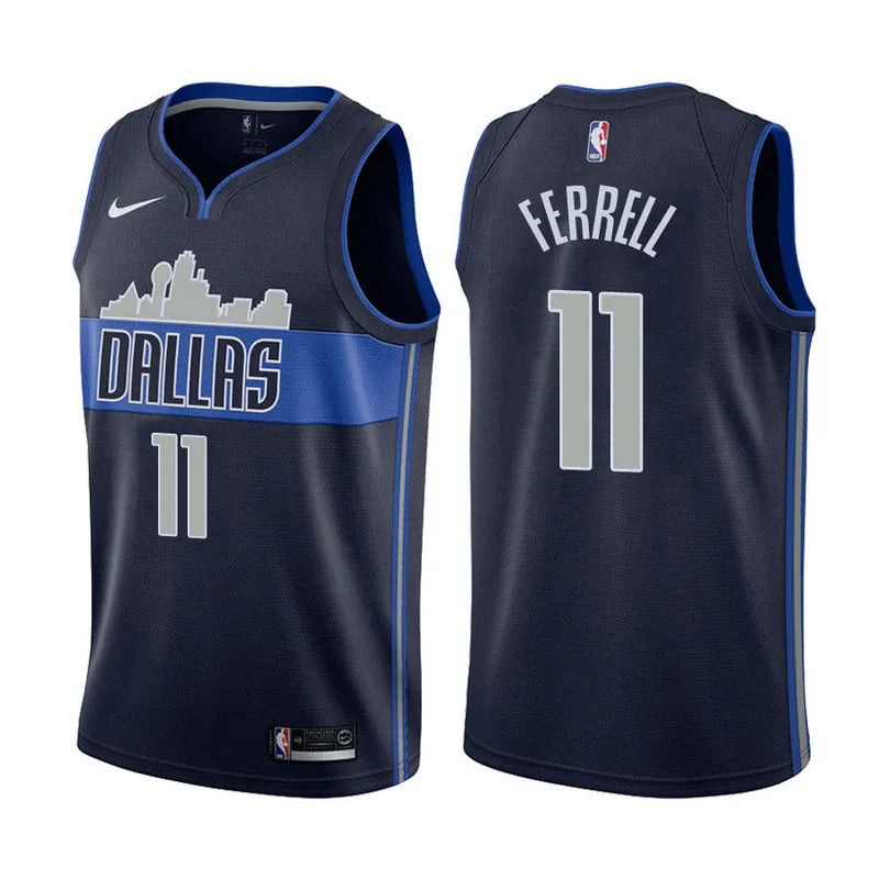 Dallas Mavericks Dark Blue Hot Pressed Jersey