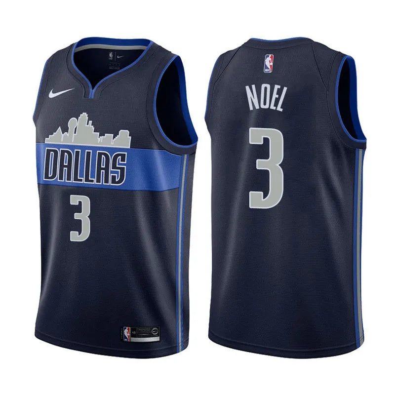 Dallas Mavericks Dark Blue Hot Pressed Jersey