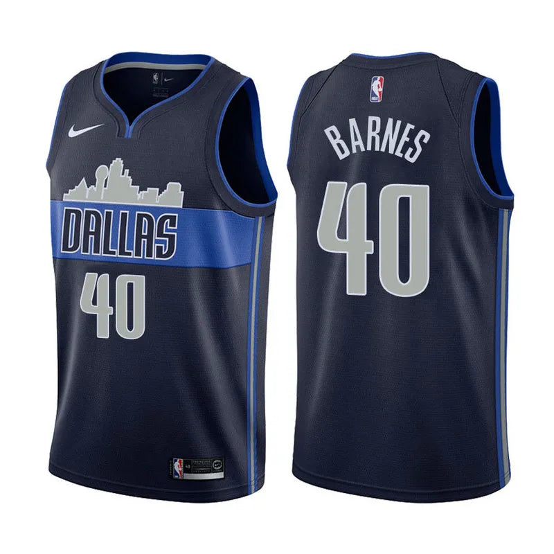 Dallas Mavericks Dark Blue Hot Pressed Jersey
