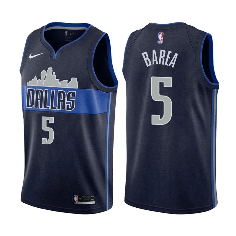 Dallas Mavericks Dark Blue Hot Pressed Jersey